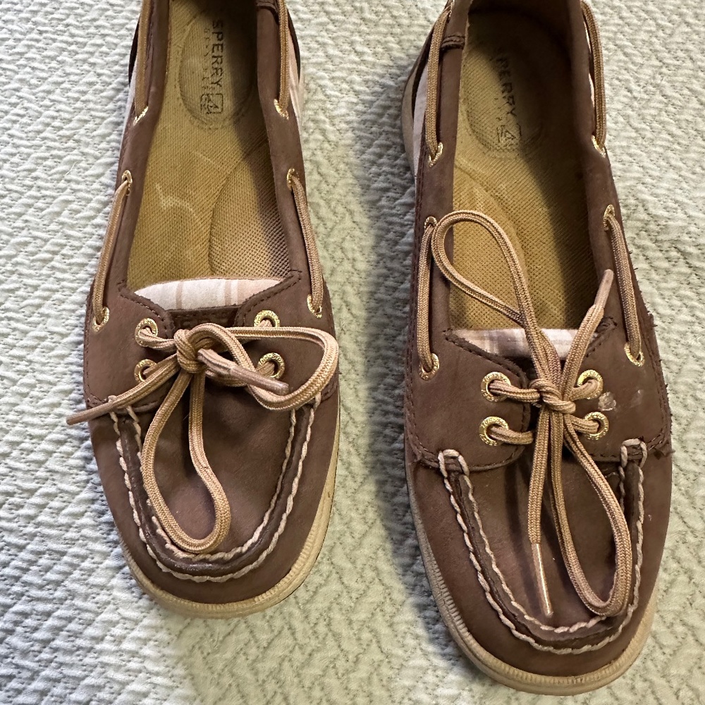 Brown Sperry shoes